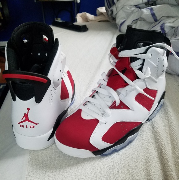Air jordan carmine 6 size 8 - Picture 3 of 3